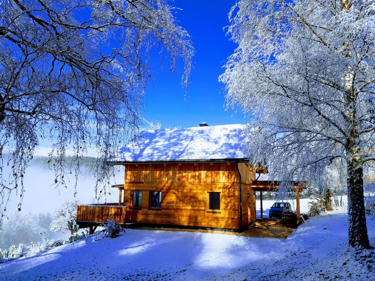 Auszeit Almhaus Schmalzbauer Lägenhet Sankt Andrä Exteriör bild
